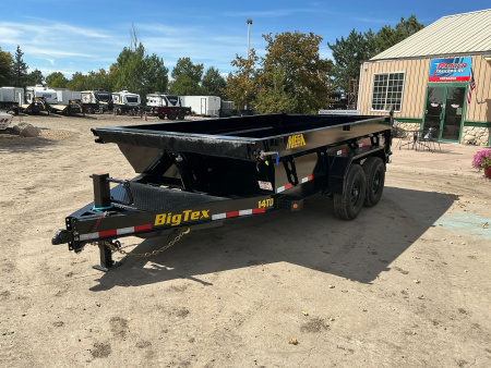 New 2026 Big Tex Trailers 14TD-14C2A-BK Dump Trailer