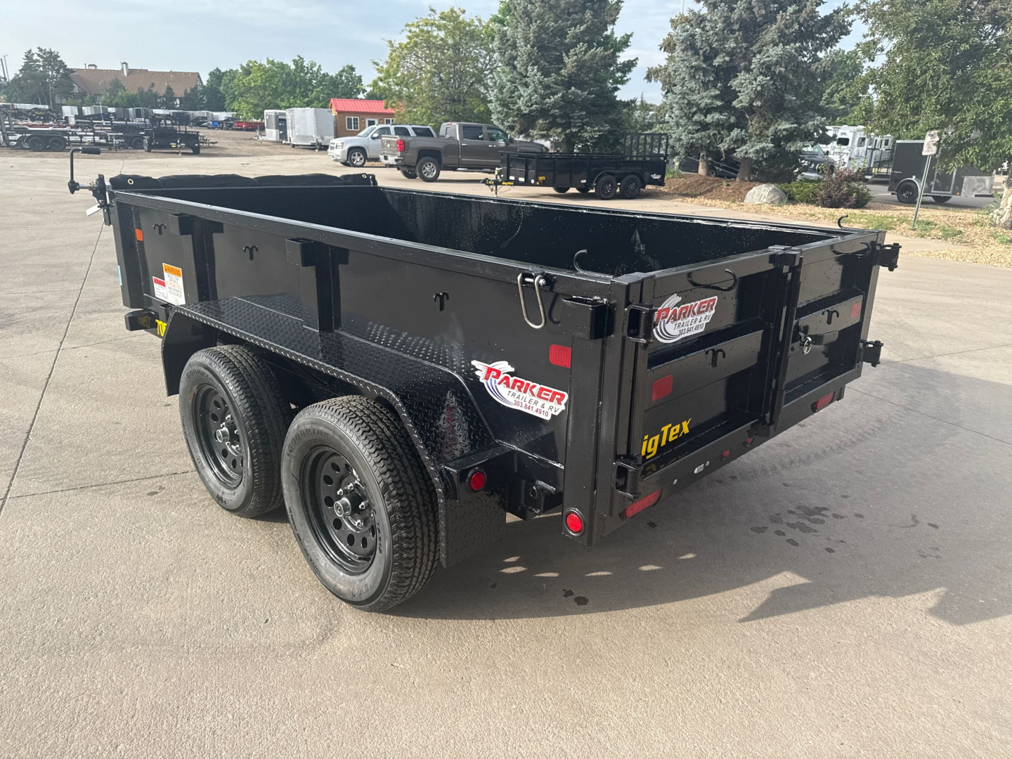 New 2026 Big Tex Trailers 70SR-10-5WDD Dump Trailer