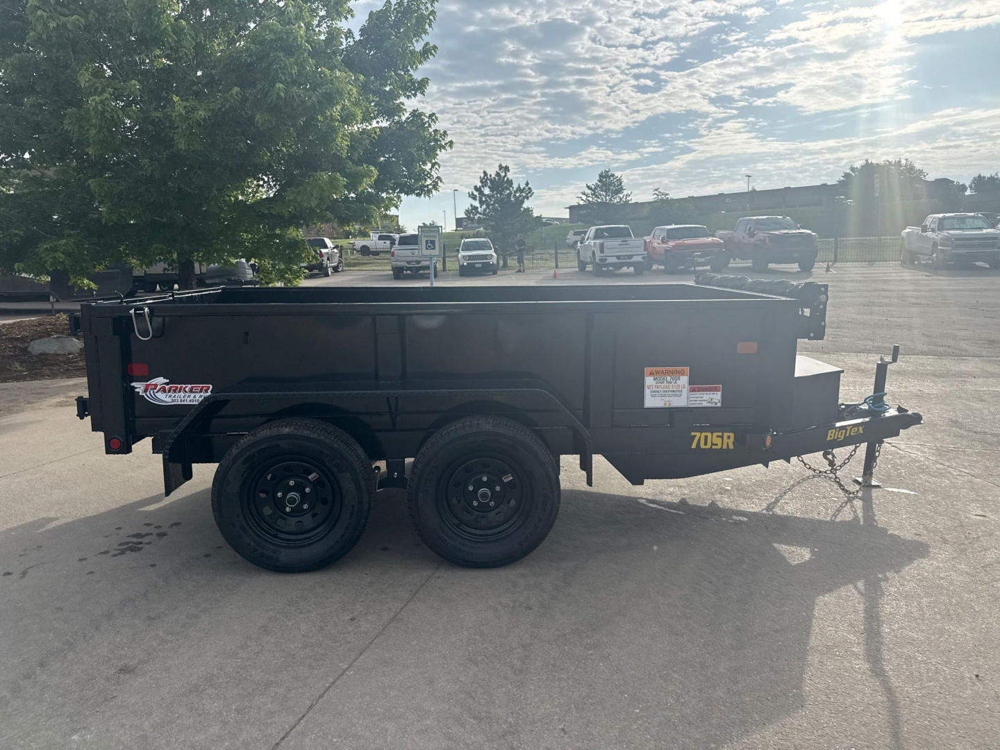 New 2026 Big Tex Trailers 70SR-10-5WDD Dump Trailer