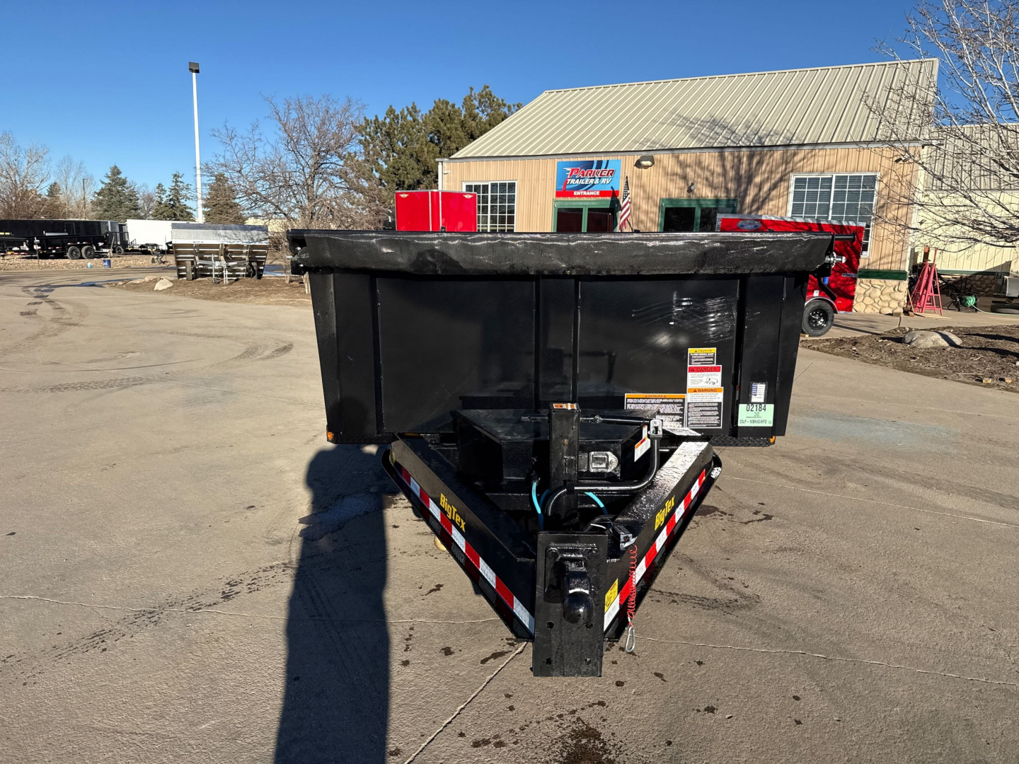 New 2025 Big Tex Trailers 20LP-16BK6SIRPD Dump Trailer