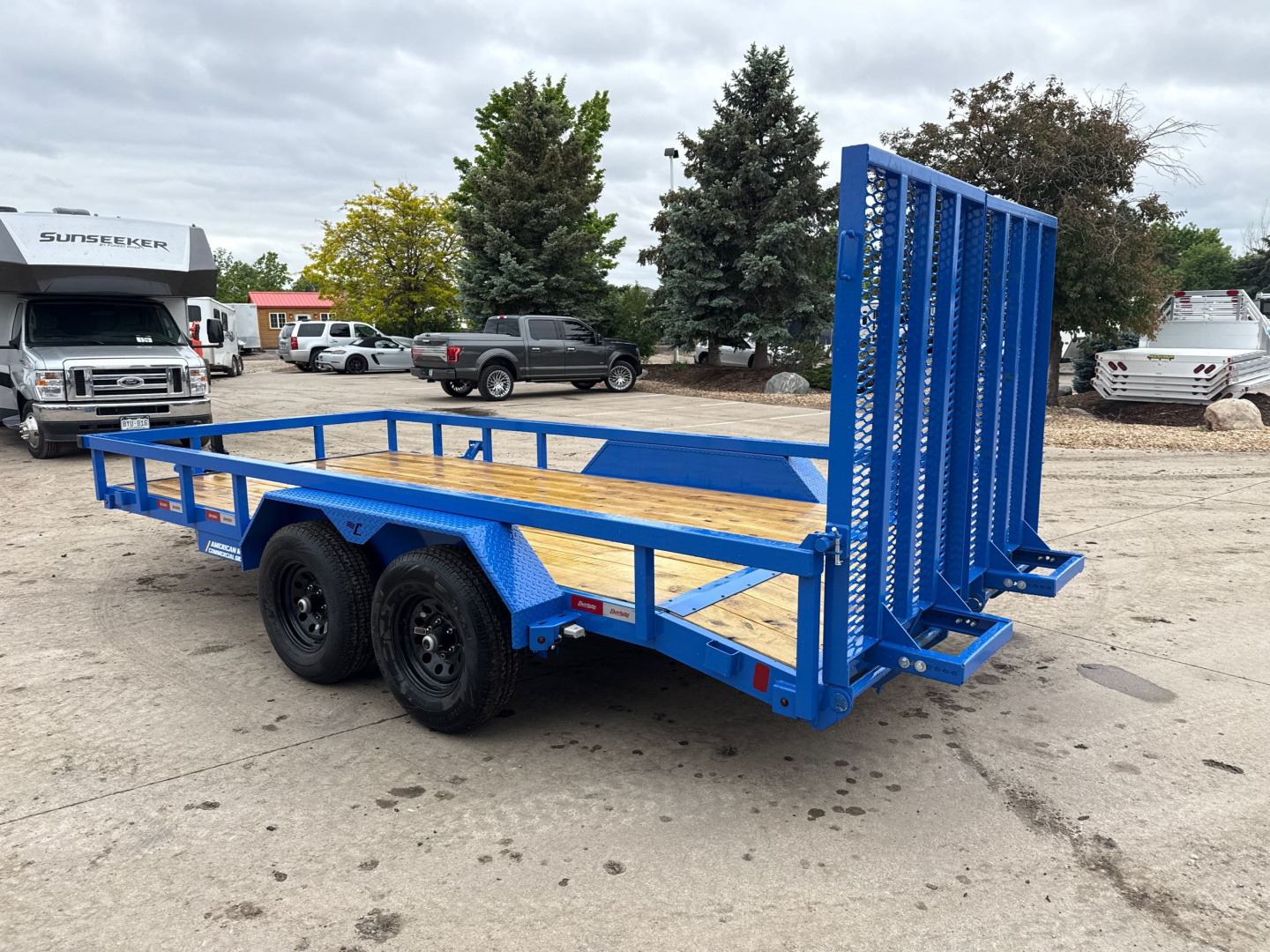 New 2025 Liberty Industries LU10K83X14+2C5 Utility Trailer
