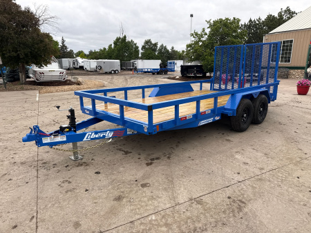 New 2025 Liberty Industries LU10K83X14+2C5 Utility Trailer