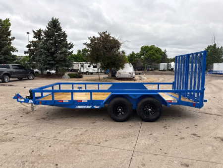 New 2025 Liberty Industries LU10K83X14+2C5 Utility Trailer