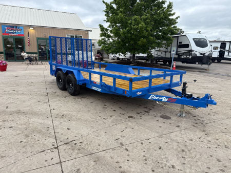New 2025 Liberty Industries LU10K83X14+2C5 Utility Trailer
