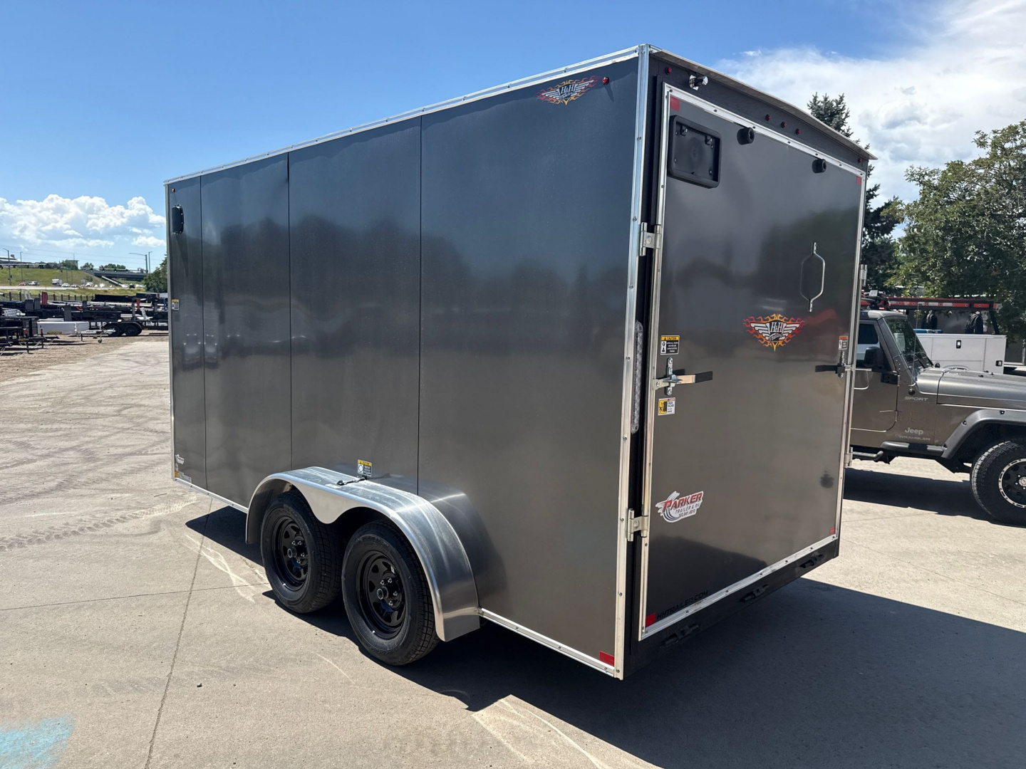 New 2025 H&H Trailers H8414TFTV-070 Cargo / Enclosed Trailer