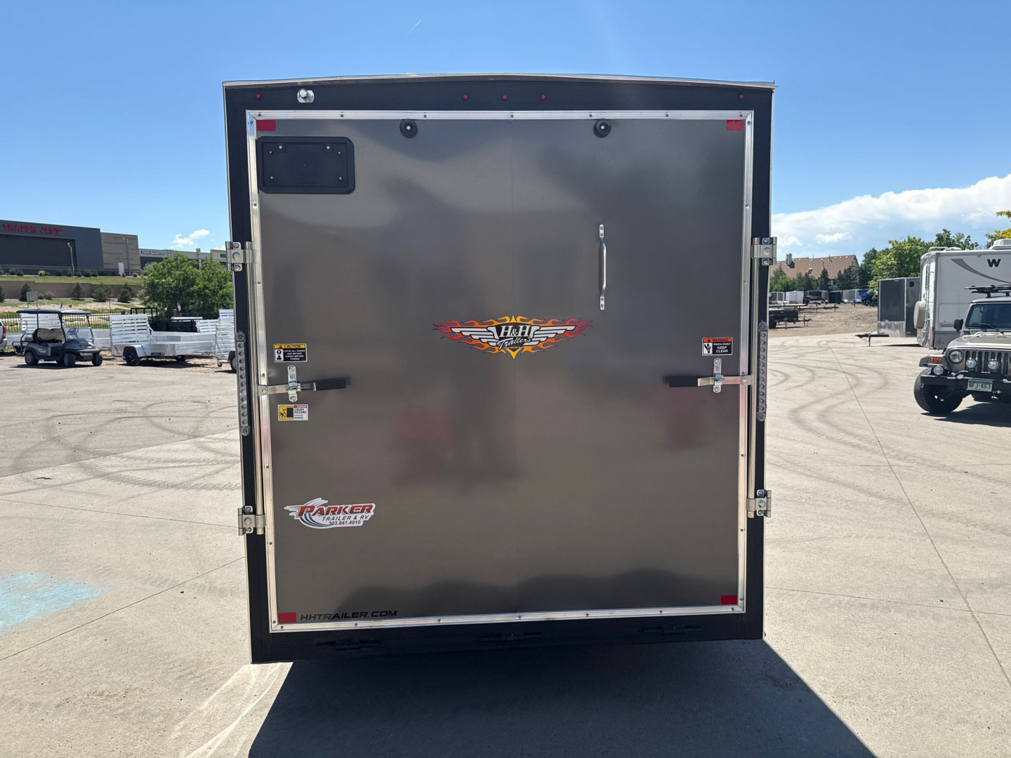 New 2025 H&H Trailers H8414TFTV-070 Cargo / Enclosed Trailer