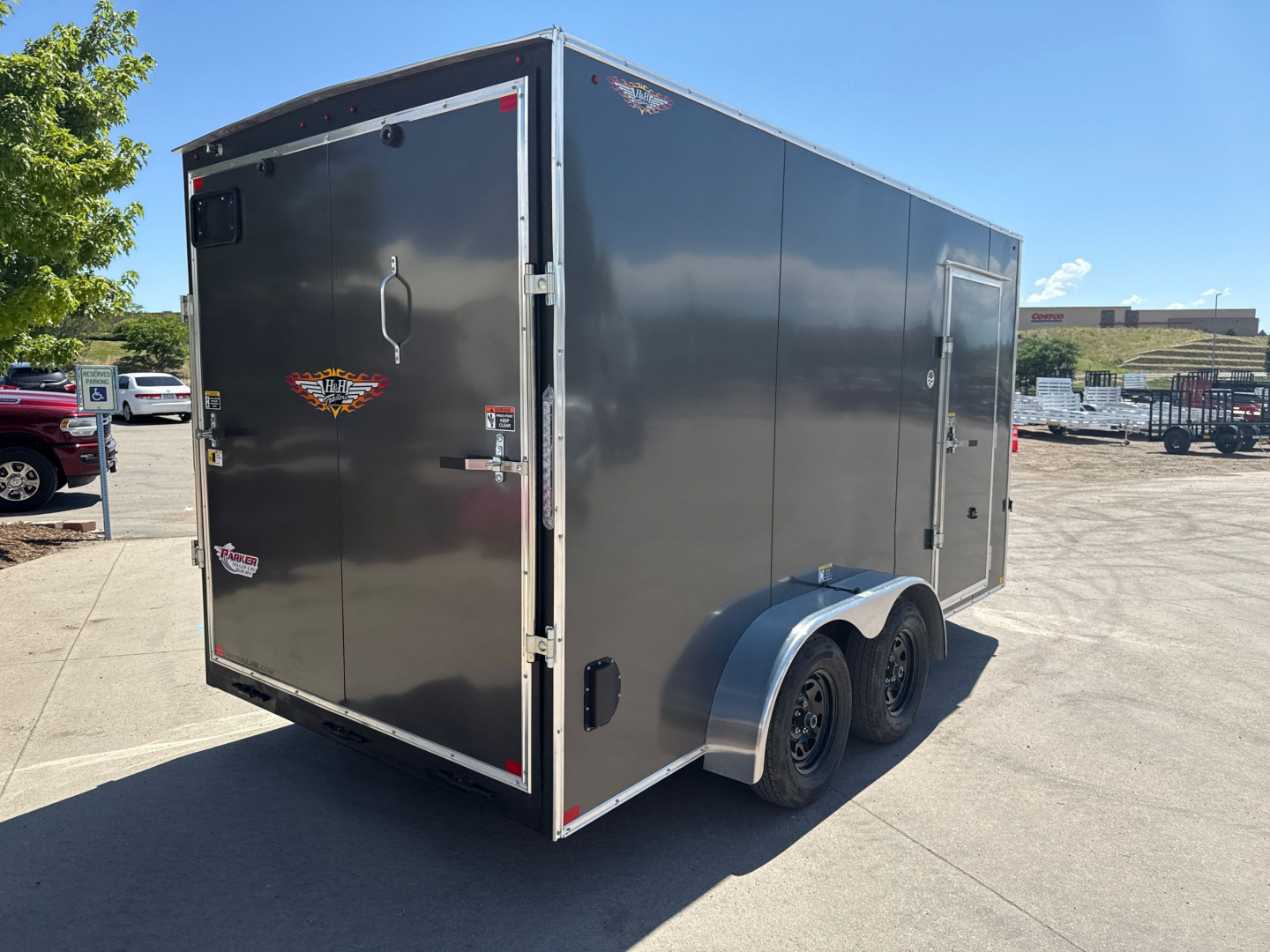 New 2025 H&H Trailers H8414TFTV-070 Cargo / Enclosed Trailer