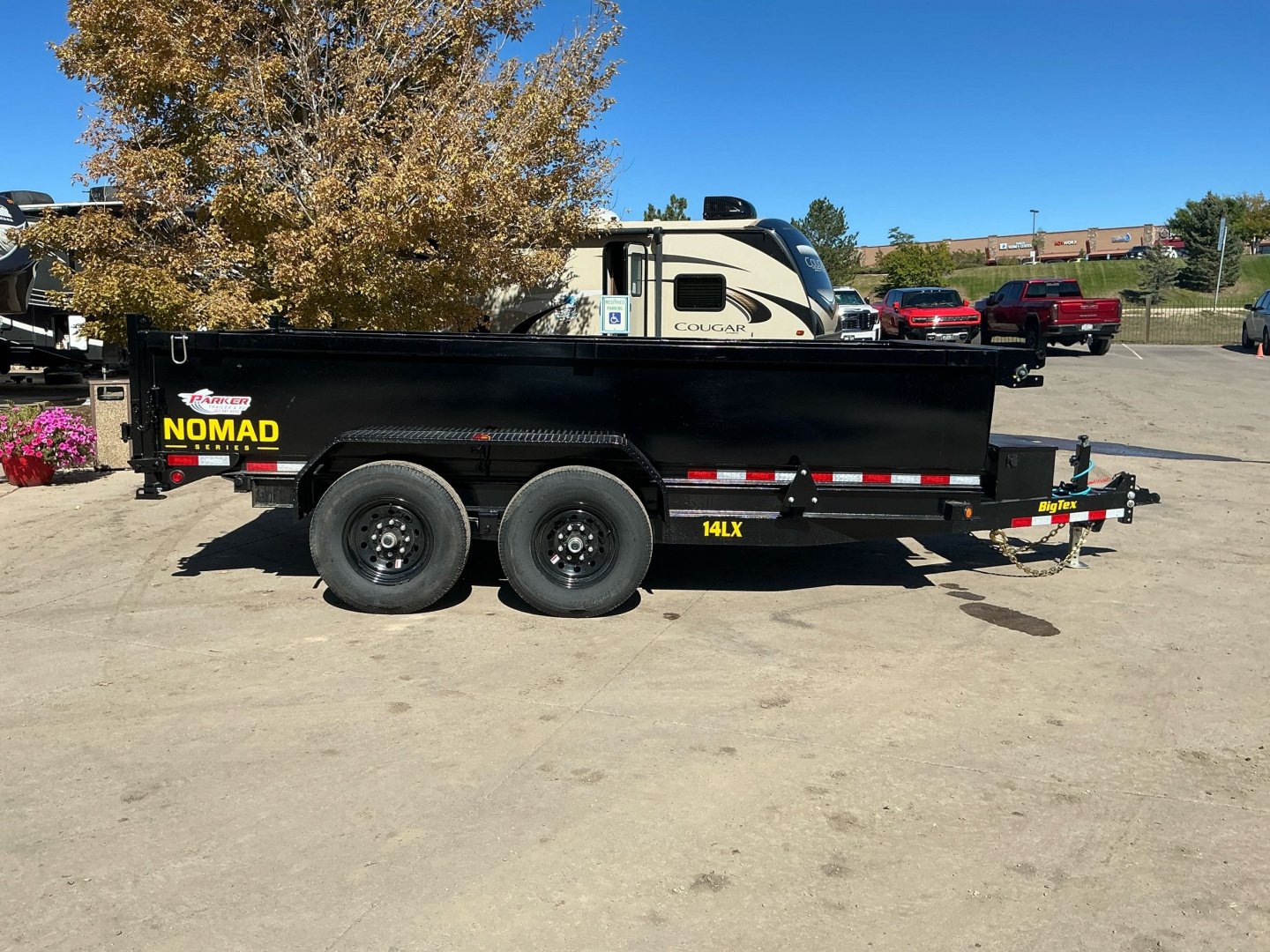 New 2026 Big Tex Trailers 14LX-14C2A-BK Dump Trailer
