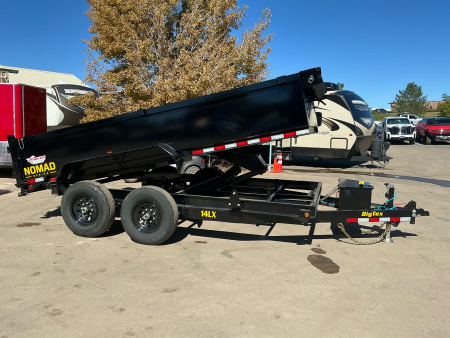 New 2026 Big Tex Trailers 14LX-14C2A-BK Dump Trailer
