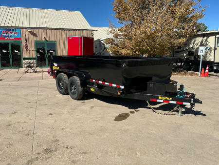 New 2026 Big Tex Trailers 14LX-14C2A-BK Dump Trailer