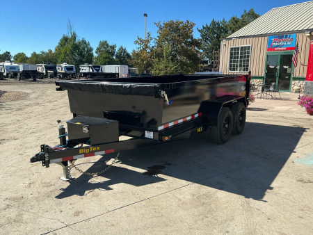 New 2026 Big Tex Trailers 14LX-14C2A-BK Dump Trailer