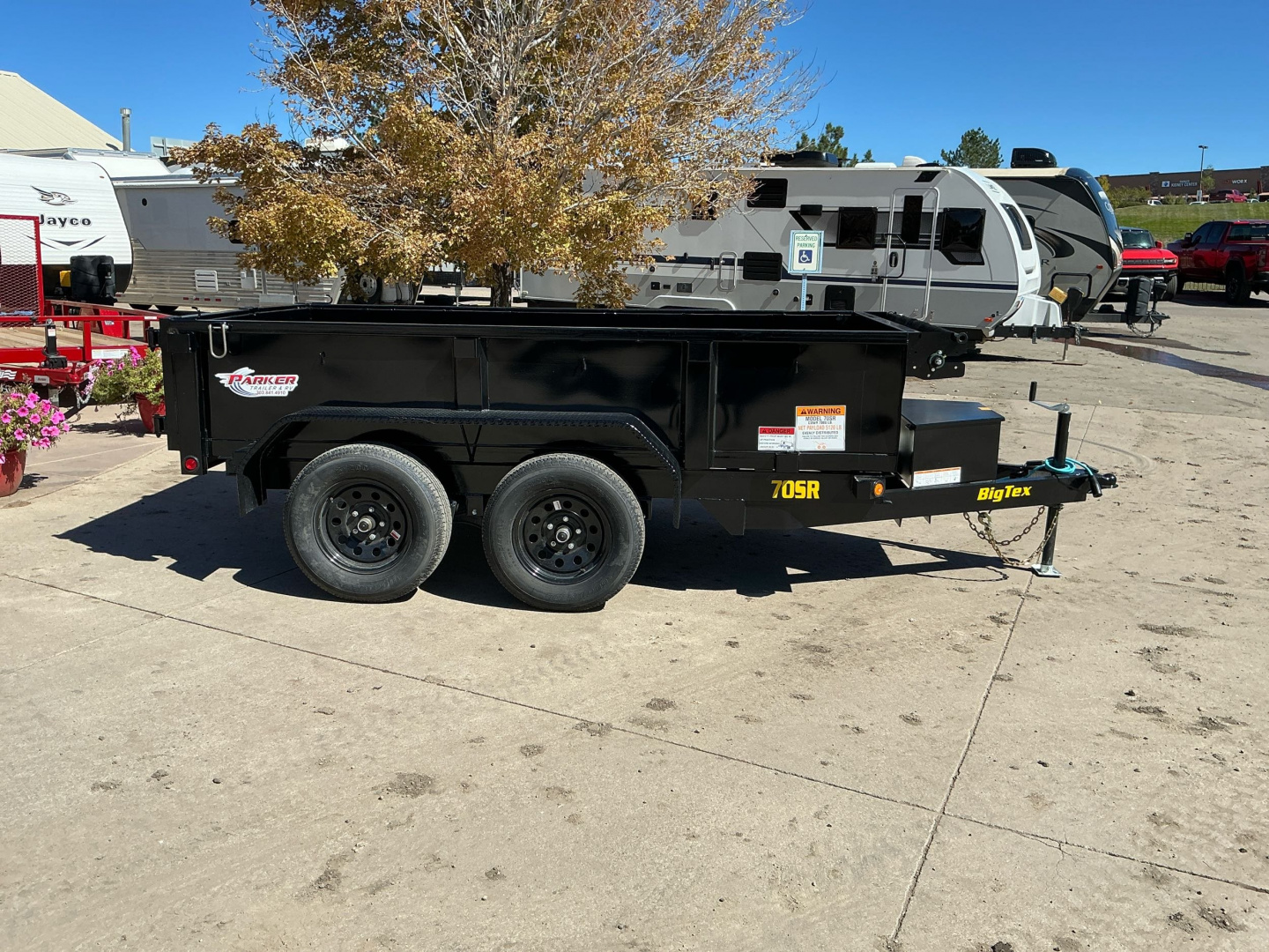 New 2026 Big Tex Trailers 70SR-10-5WDD Dump Trailer