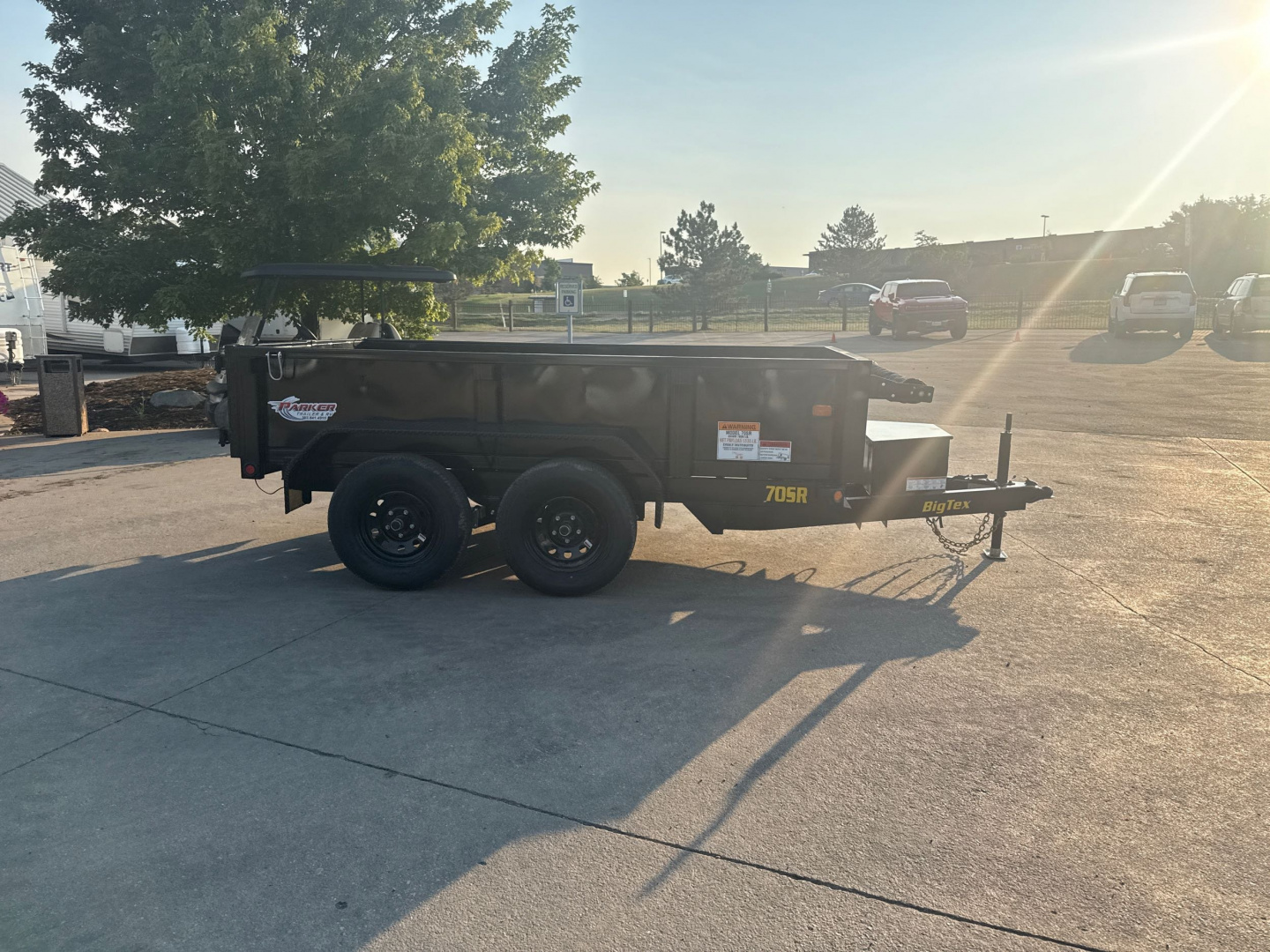 New 2025 Big Tex Trailers 70SR-10-5WDD Dump Trailer