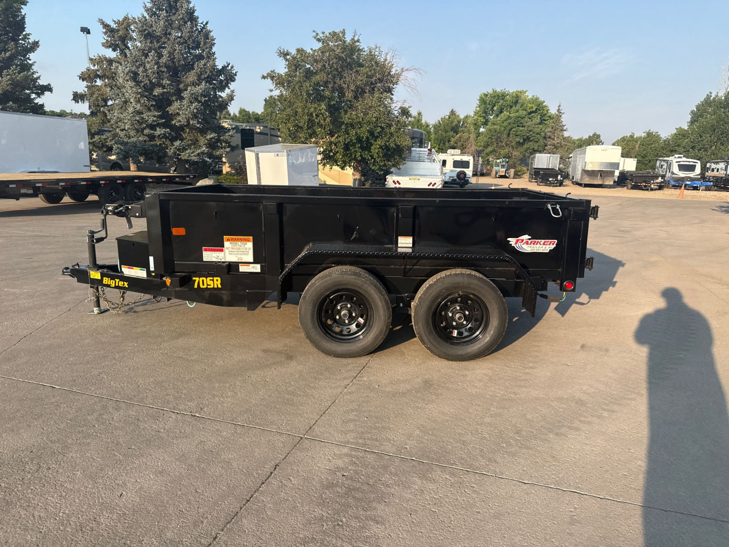 New 2025 Big Tex Trailers 70SR-10-5WDD Dump Trailer