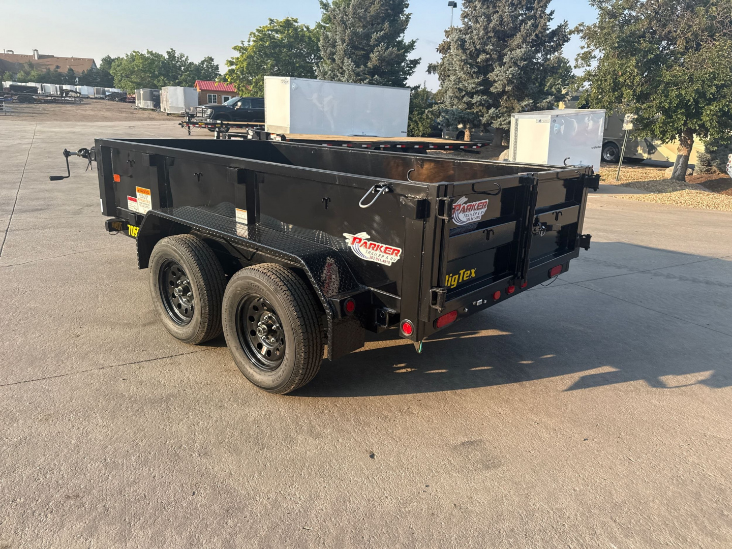 New 2025 Big Tex Trailers 70SR-10-5WDD Dump Trailer