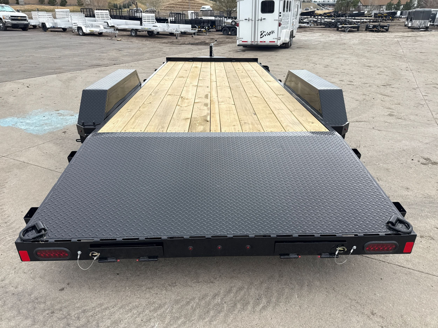 New 2025 Midsota NCHW8220-BP-100 Flatbed Trailer