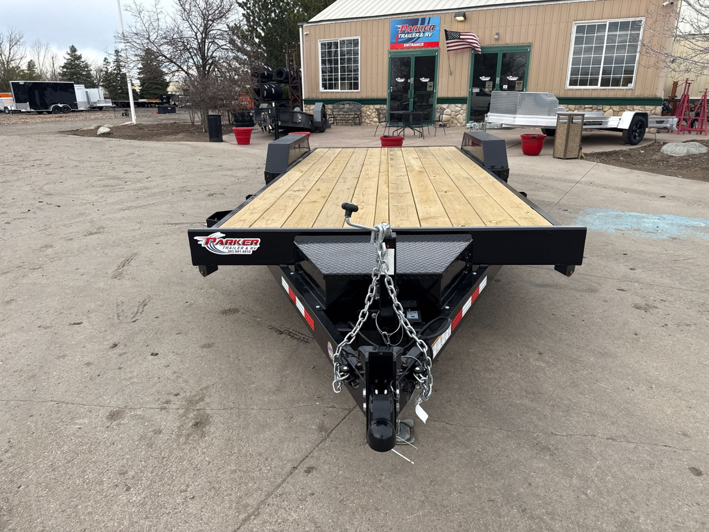New 2025 Midsota NCHW8220-BP-100 Flatbed Trailer