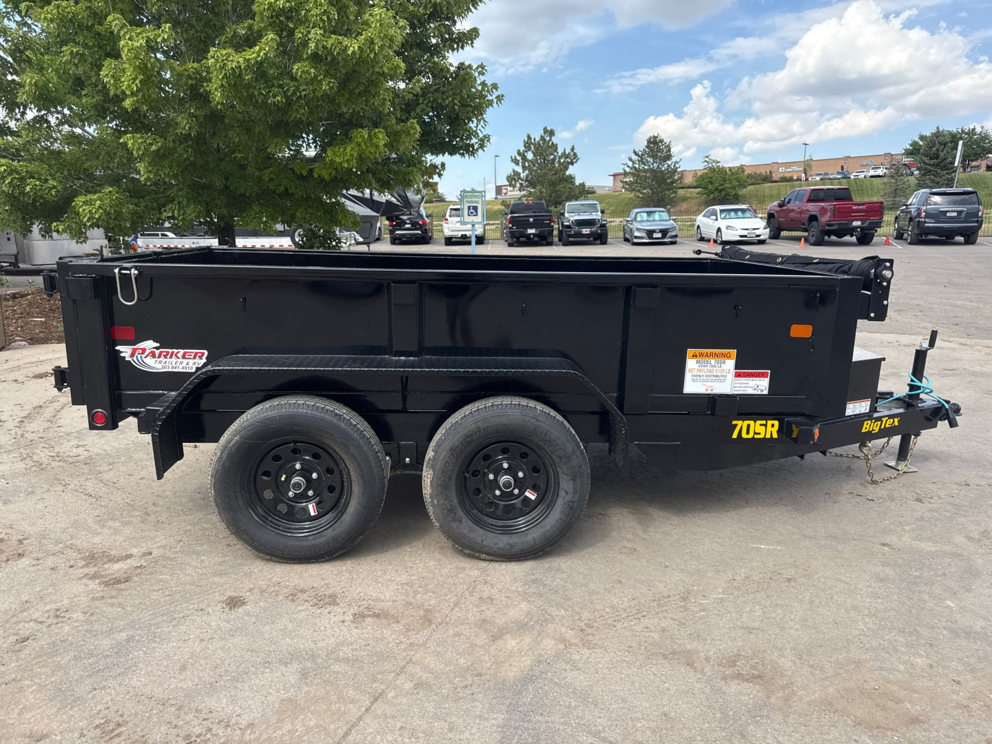 New 2026 Big Tex Trailers 70SR-10-5WDD Dump Trailer