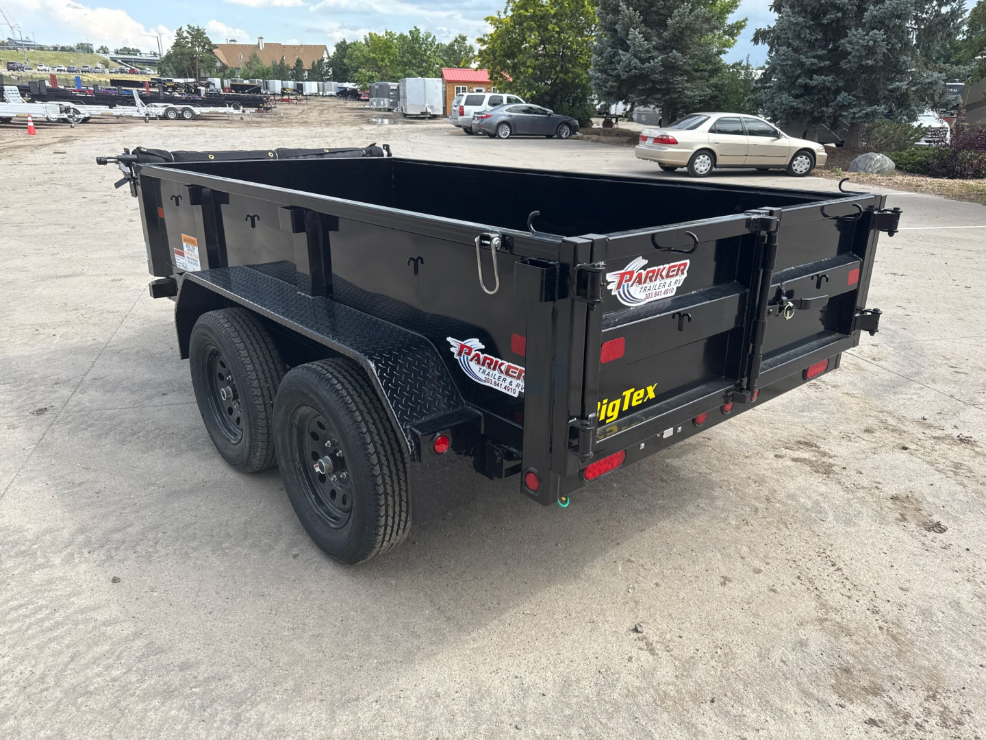 New 2026 Big Tex Trailers 70SR-10-5WDD Dump Trailer
