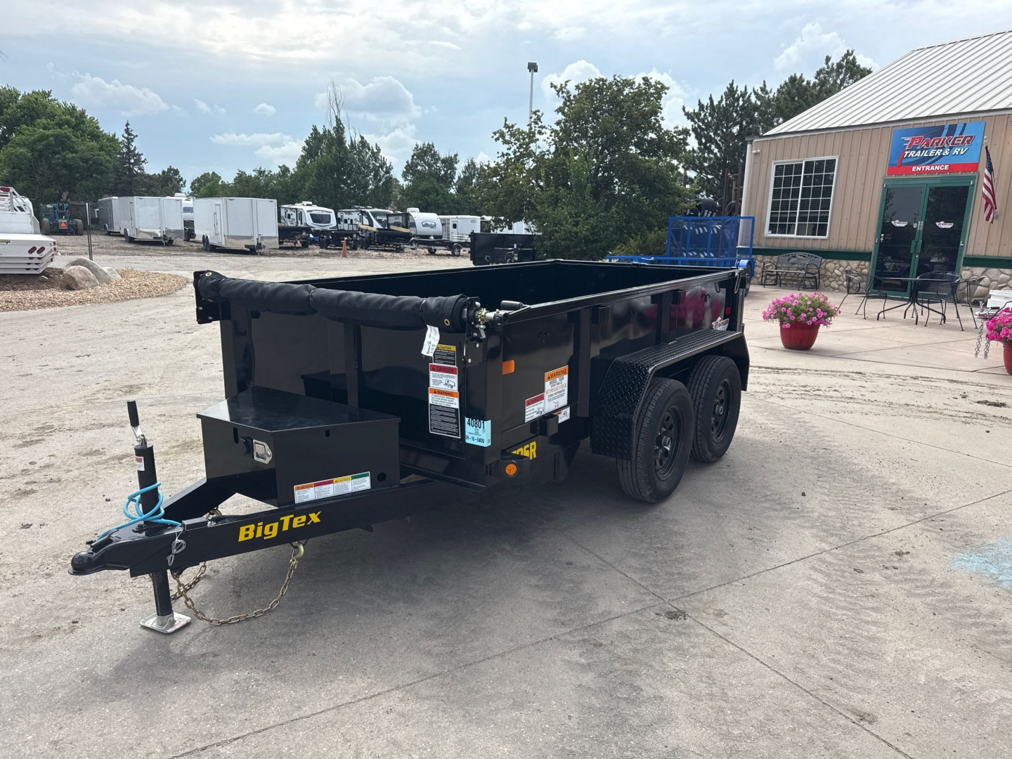 New 2026 Big Tex Trailers 70SR-10-5WDD Dump Trailer