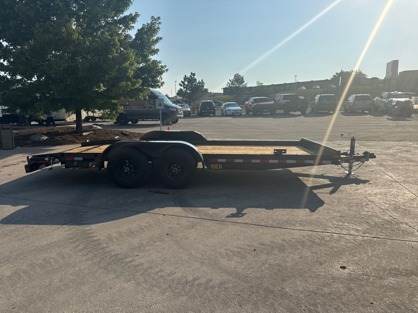 New 2026 Big Tex Trailers 10CH-18BKDT Flatbed Trailer