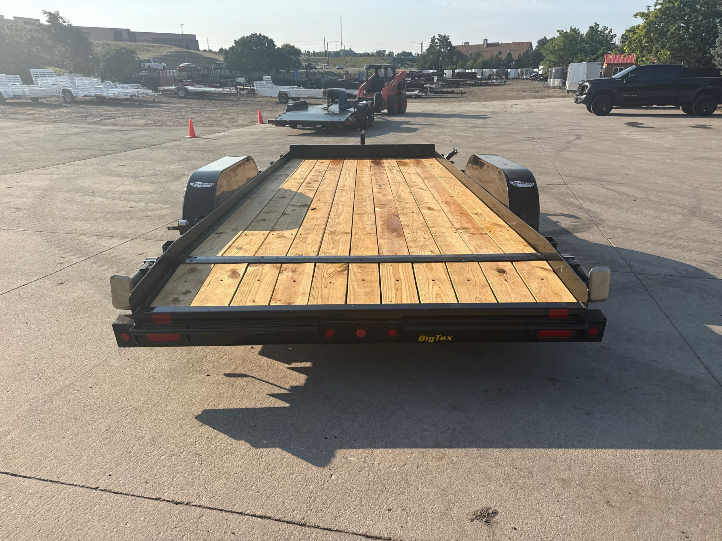 New 2026 Big Tex Trailers 10CH-18BKDT Flatbed Trailer