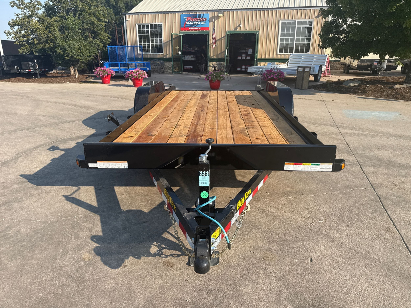 New 2026 Big Tex Trailers 10CH-18BKDT Flatbed Trailer
