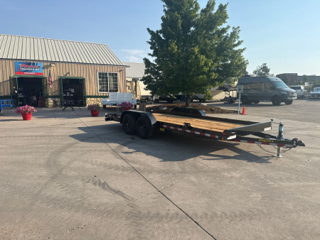 New 2026 Big Tex Trailers 10CH-18BKDT Flatbed Trailer