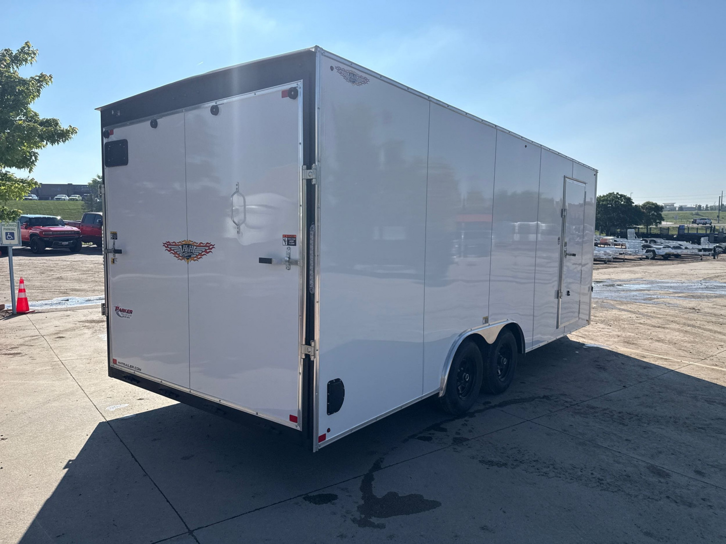 New 2025 H&H Trailers H10120FTCHV-100 Cargo / Enclosed Trailer