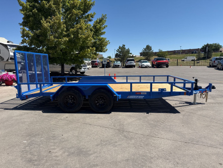 New 2025 Liberty Industries LU7K83X14+2C4 Utility Trailer