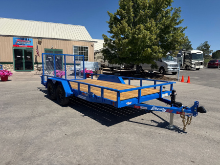 New 2025 Liberty Industries LU7K83X14+2C4 Utility Trailer