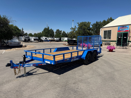 New 2025 Liberty Industries LU7K83X14+2C4 Utility Trailer