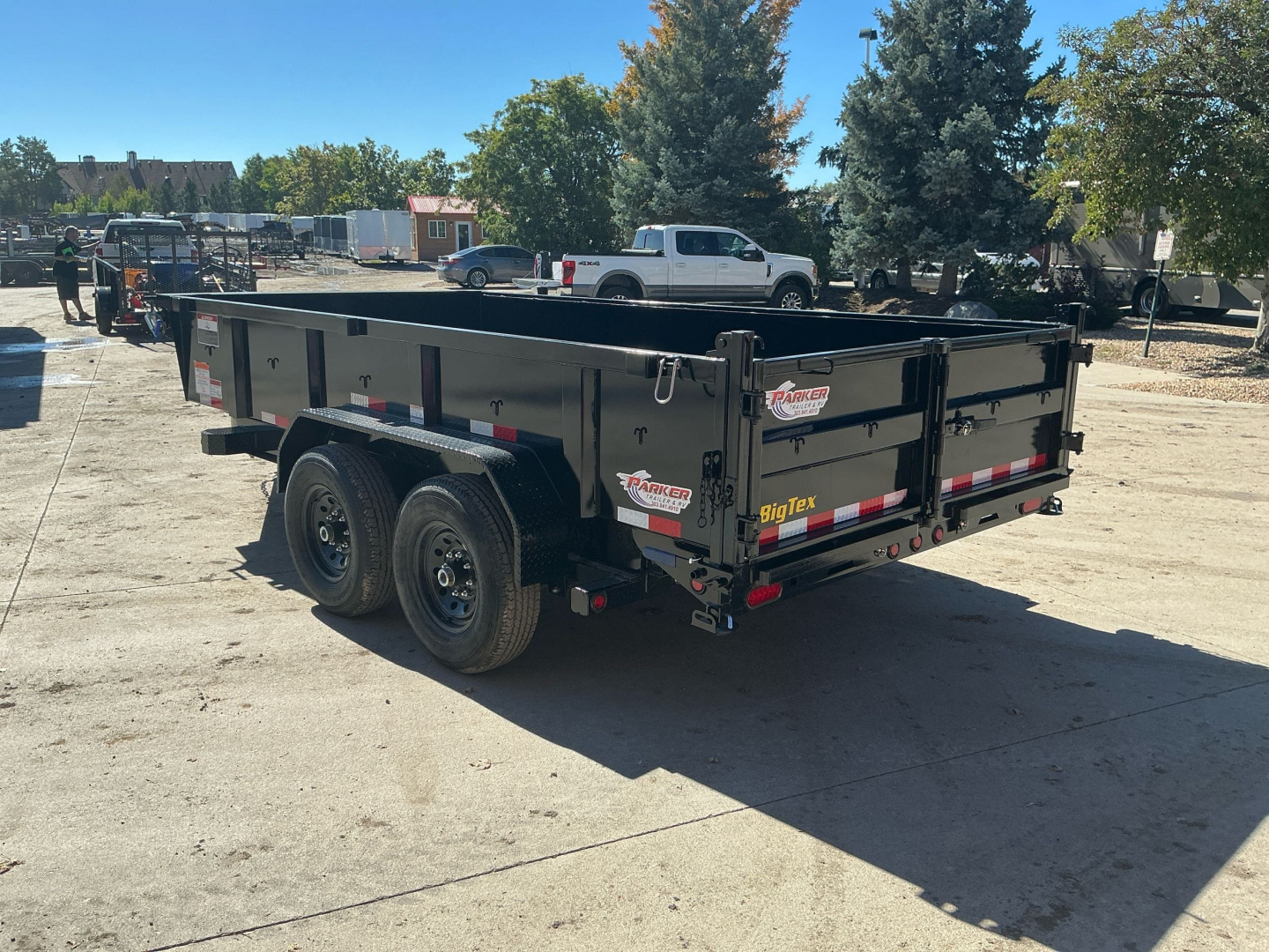 New 2026 Big Tex Trailers 14LP-14BK6SIRPD Dump Trailer