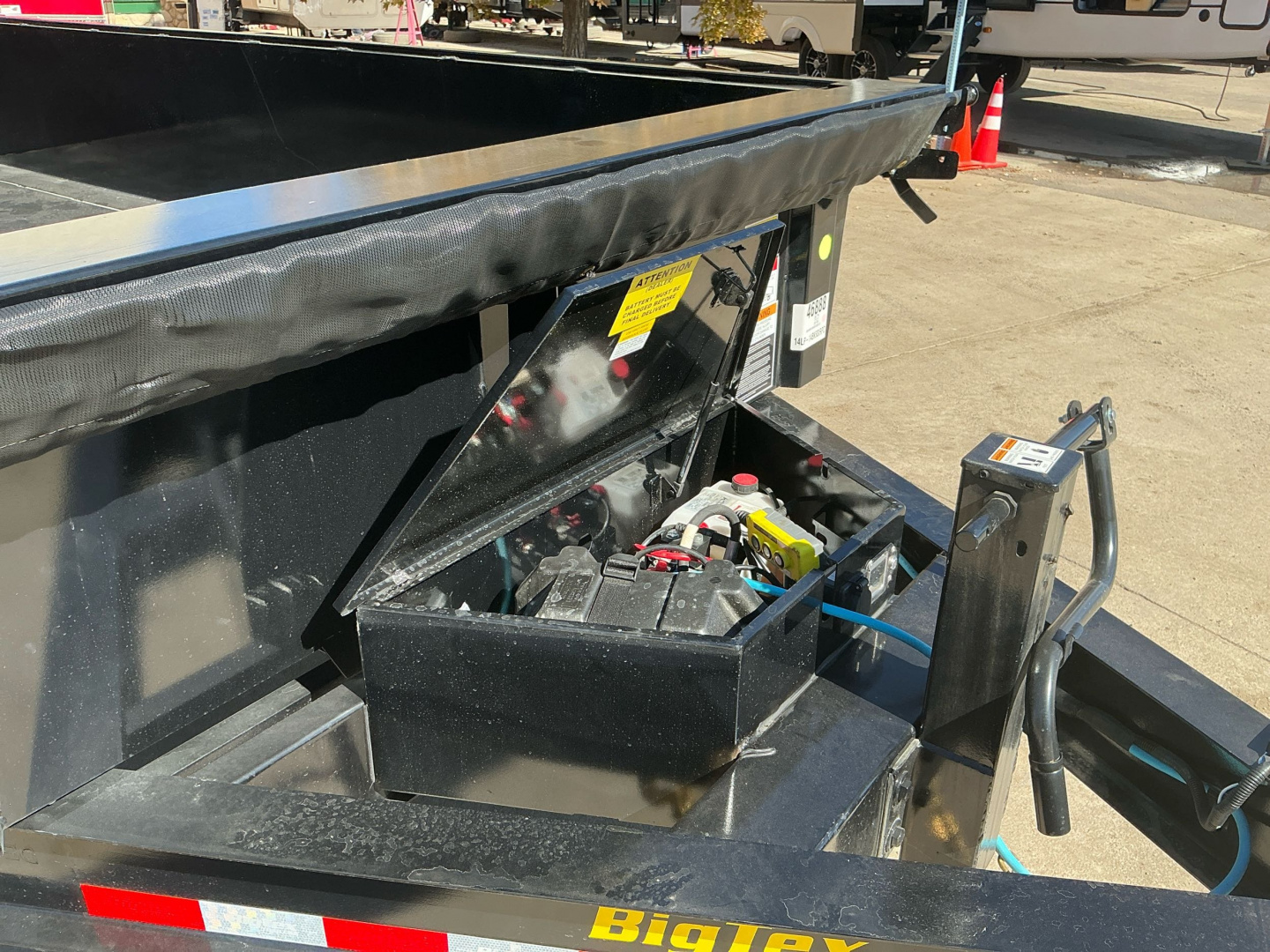 New 2026 Big Tex Trailers 14LP-14BK6SIRPD Dump Trailer