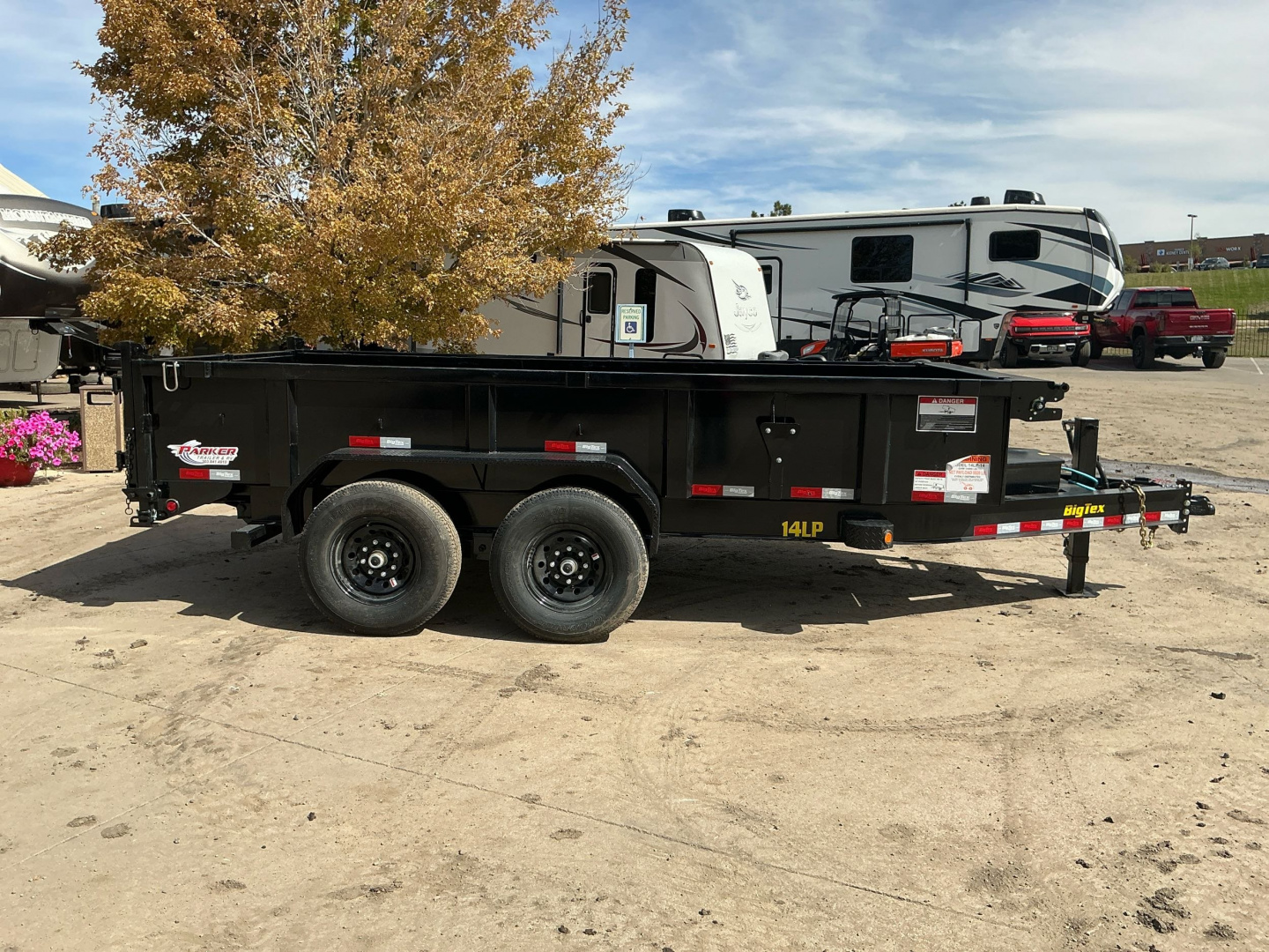 New 2026 Big Tex Trailers 14LP-14BK6SIRPD Dump Trailer