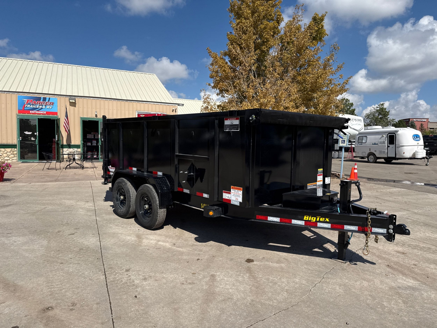 New 2026 Big Tex Trailers 14LP-14BK6-P4 Dump Trailer