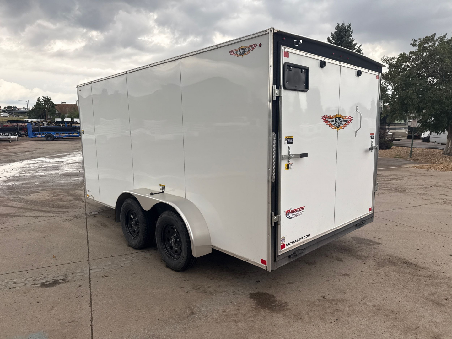 New 2025 H&H Trailers H8414TFTV-070 Cargo / Enclosed Trailer