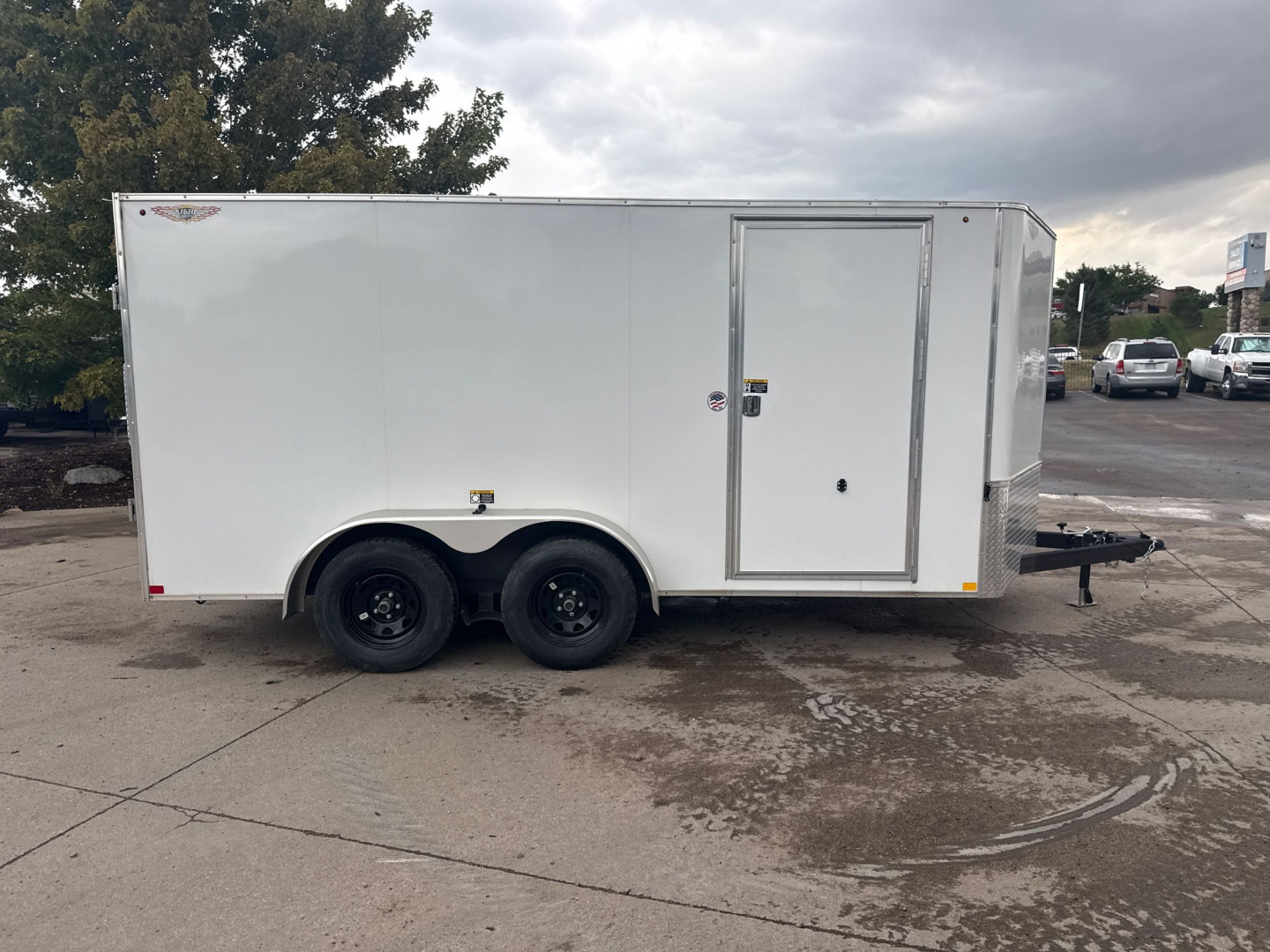 New 2025 H&H Trailers H8414TFTV-070 Cargo / Enclosed Trailer