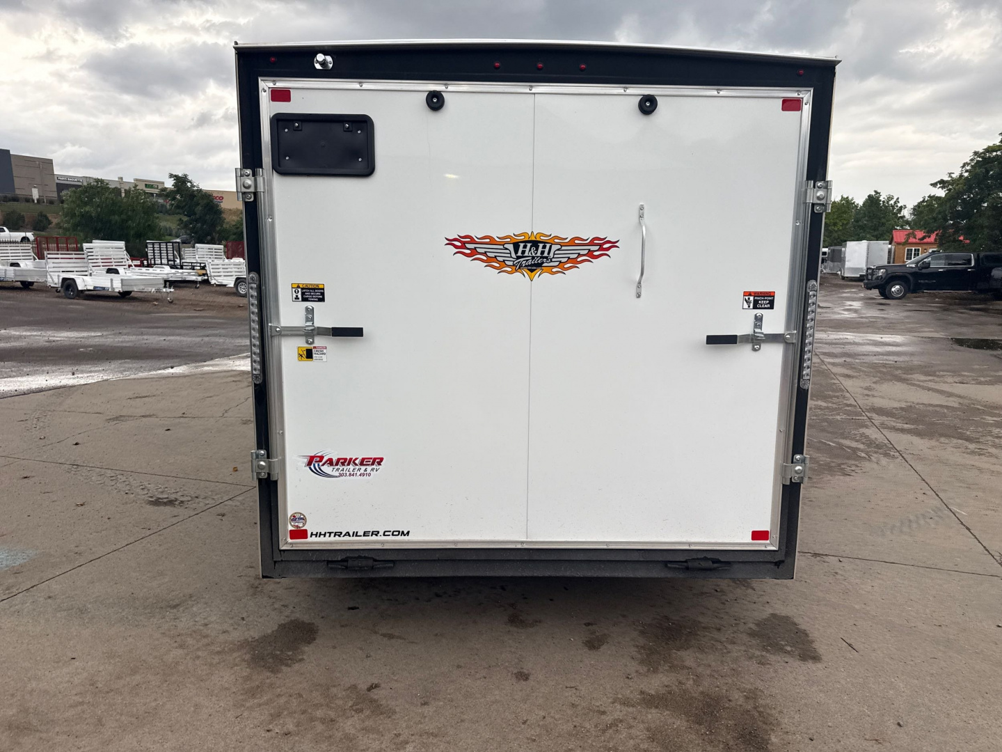 New 2025 H&H Trailers H8414TFTV-070 Cargo / Enclosed Trailer