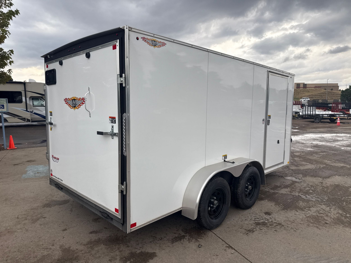 New 2025 H&H Trailers H8414TFTV-070 Cargo / Enclosed Trailer