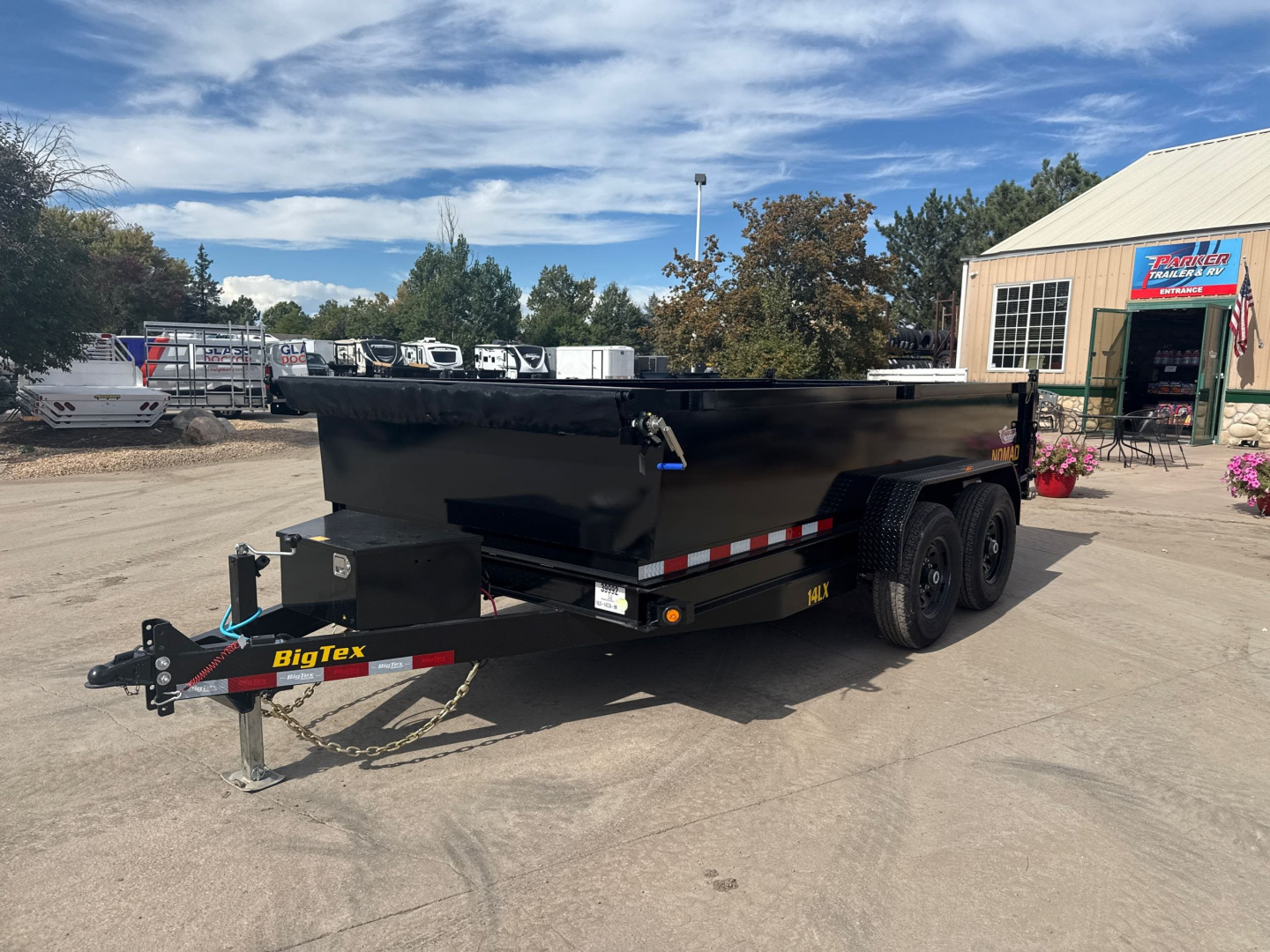 Used 2025 Big Tex Trailers 70SR-10-5WDD Dump Trailer