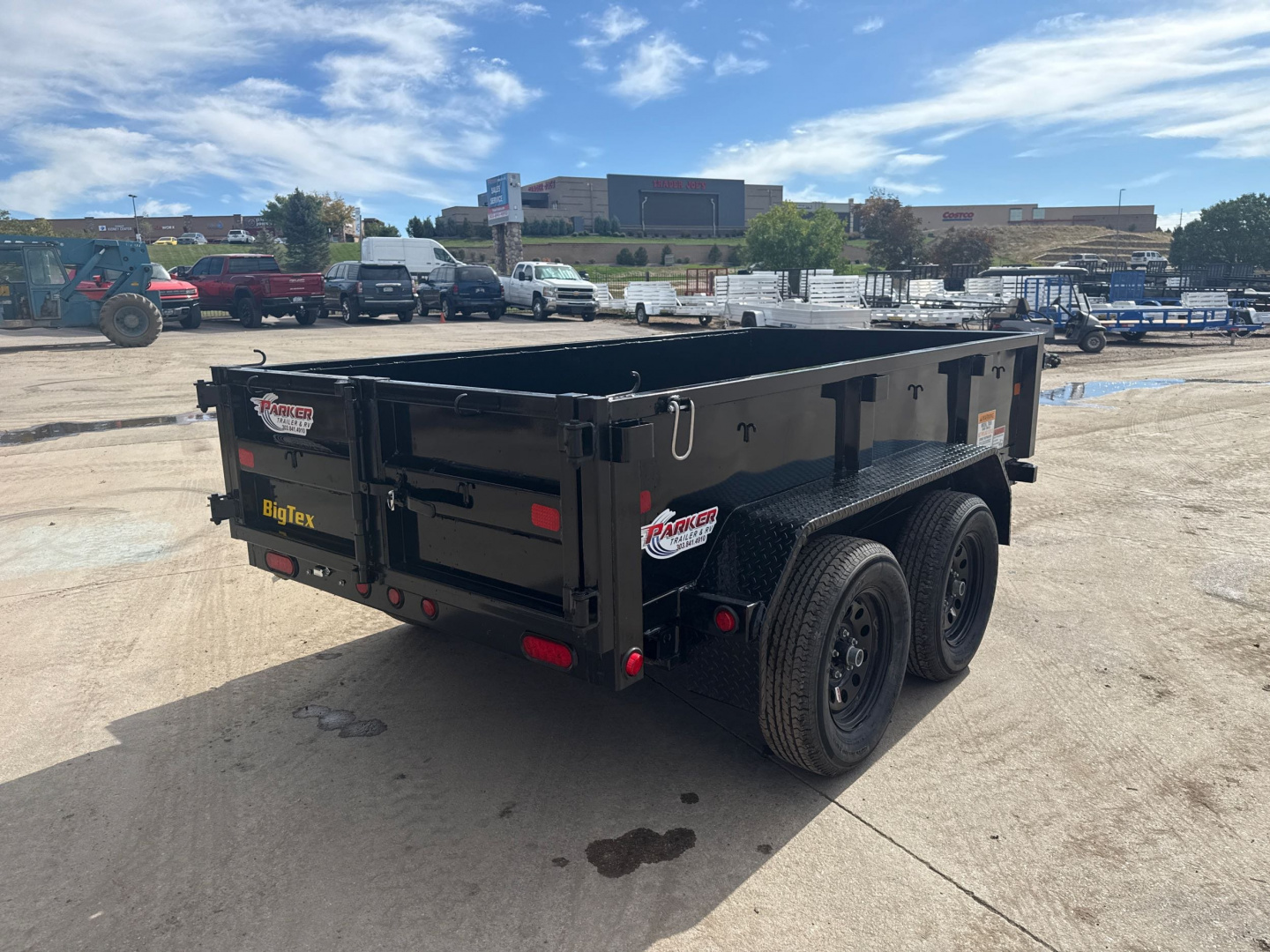 Used 2025 Big Tex Trailers 70SR-10-5WDD Dump Trailer