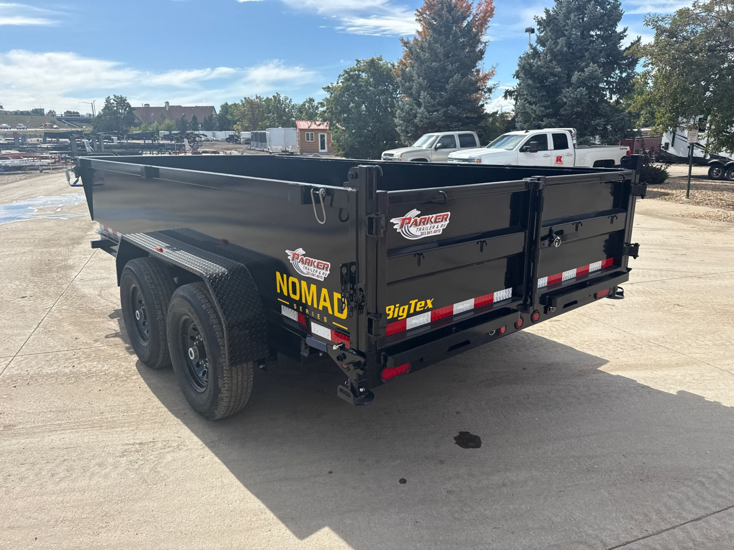 Used 2025 Big Tex Trailers 70SR-10-5WDD Dump Trailer