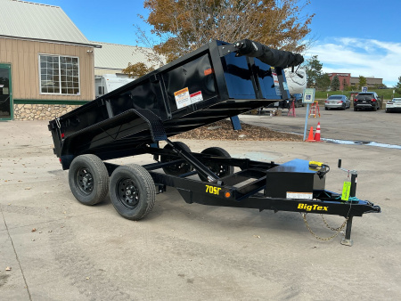 Used 2025 Big Tex Trailers 70SR-10-5WDD Dump Trailer