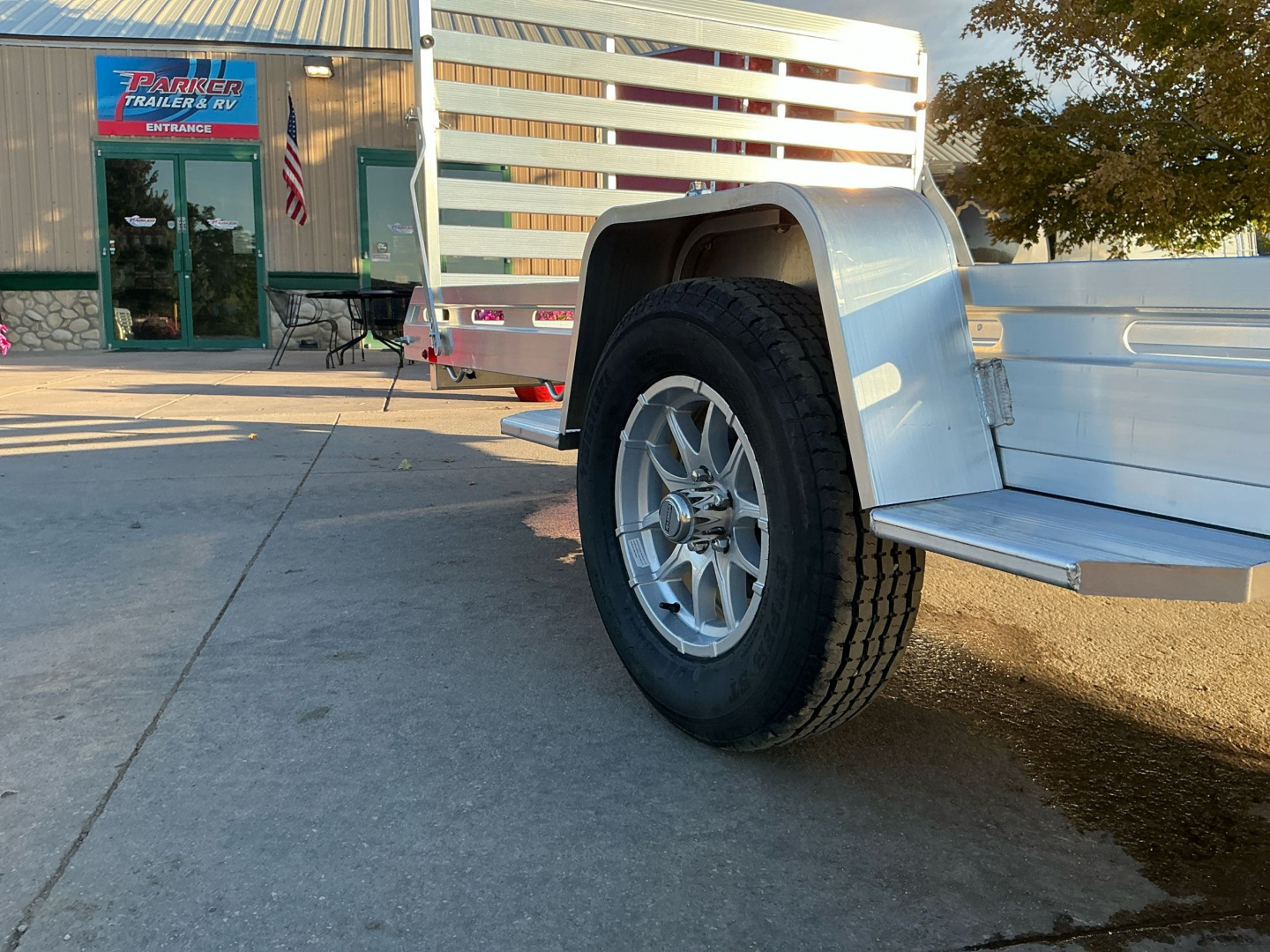 New 2026 Aluma 8015S-EL-TG Utility Trailer
