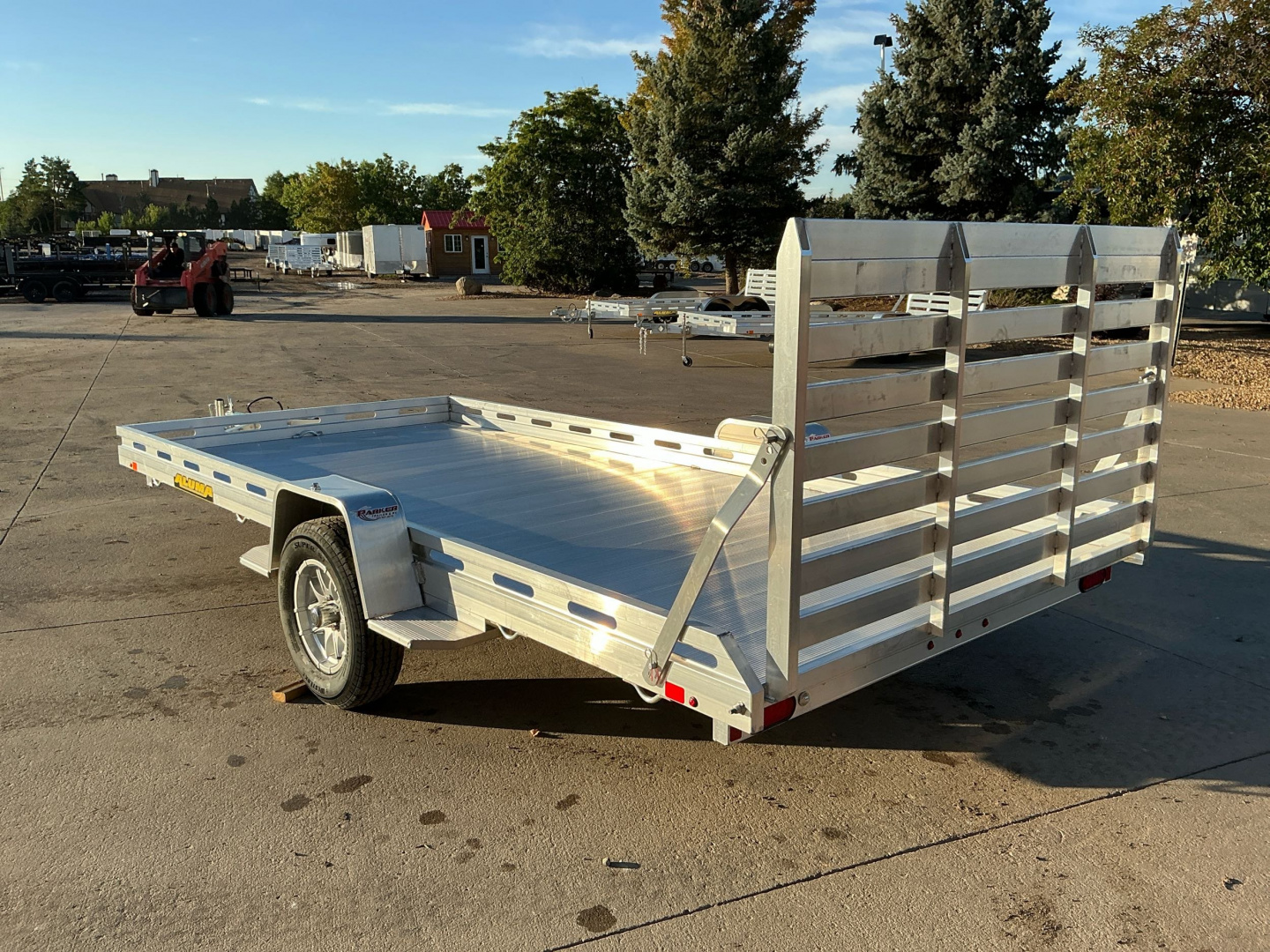 New 2026 Aluma 8015S-EL-TG Utility Trailer