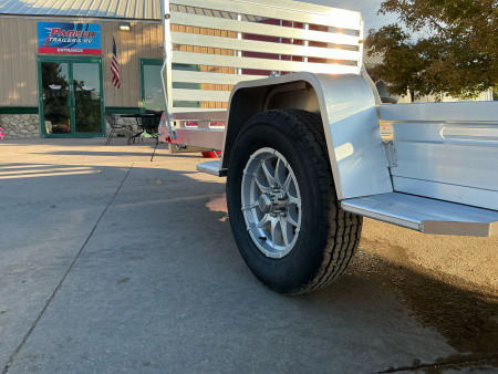 New 2026 Aluma 8015S-EL-TG Utility Trailer