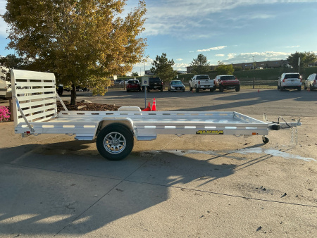 New 2026 Aluma 8015S-EL-TG Utility Trailer