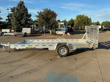 New 2026 Aluma 8015S-EL-TG Utility Trailer