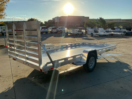 New 2026 Aluma 8015S-EL-TG Utility Trailer